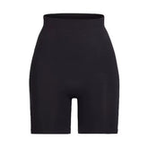 Seamless mid-thigh shaping panty.